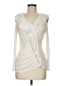 Boston Proper Ivory Long Sleeve Top Size M - photo 1