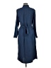 DKNY 100% Polyester Blue Casual Dress Size 6 - photo 2