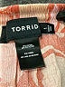 Torrid Orange Pink Shorts Size 1X Plus (1) - photo 3