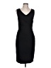 Neiman Marcus Solid Black Cocktail Dress Size 10 - photo 1