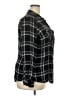 Torrid 100% Rayon Black Long Sleeve Polo Size 2X Plus (2) - photo 4