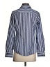 Talbots Stripes Blue Long Sleeve Button-Down Shirt Size 4 - photo 2