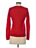 Nordstrom 100% Cashmere Red Cashmere Pullover Sweater Size XS - photo 2