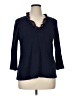 IZOD Blue 3/4 Sleeve Top Size XL - photo 1