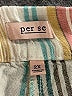 Per Se Stripes Ivory Casual Pants Size 2X - photo 4