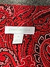 Charter Club 100% Polyester Paisley Red 3/4 Sleeve Blouse Size M - photo 7
