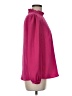 J.Crew 100% Polyester Pink Long Sleeve Blouse Size M - photo 4