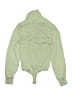 Bebe Green Long Sleeve Blouse Size L - photo 2