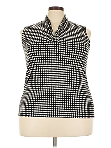 Anne Klein Sleeveless Blouse (view 1)