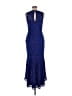 JS Collections 100% Polyester Blue Cocktail Dress Size 6 - photo 2