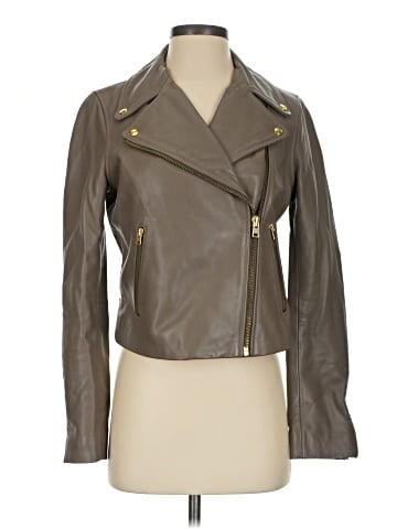 J.Crew Collection Leather Jacket (view 1)