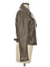 J.Crew Collection 100% Leather Brown Leather Jacket Size 4 - photo 4