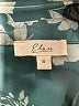 Elan 100% Polyester Floral Green Long Sleeve Blouse Size S - photo 7
