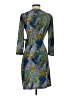 BCBGMAXAZRIA Print Blue Cocktail Dress Size XS - photo 2