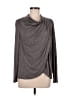Purejill Gray Long Sleeve Top Size M - photo 1