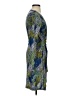 BCBGMAXAZRIA Print Blue Cocktail Dress Size XS - photo 4