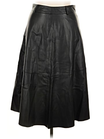 Zara Faux Leather Skirt (view 1)