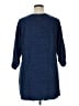 L.L.Bean Blue 3/4 Sleeve Top Size XL - photo 2
