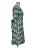 Donna Morgan Print Teal Casual Dress Size 6 - photo 4