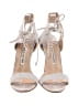 Manolo Blahnik Ivory Gray Sandals Size EU 37 1/2 - photo 2