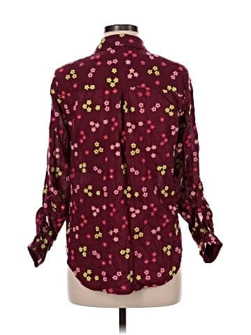 Maeve by Anthropologie Long Sleeve Blouse (view 2)