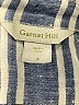 Garnet Hill 100% Linen Stripes Blue Long Sleeve Button-Down Shirt Size S - photo 7