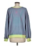 Unbranded Stripes Blue Pullover Sweater Size M - photo 2