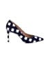 Banana Republic Checkered-gingham Blue Heels Size 7 - photo 1