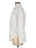 Dex 100% Cotton Solid Ivory Long Sleeve Button-Down Shirt Size M - photo 5