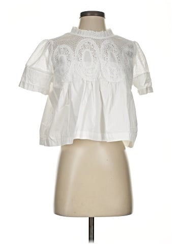 Fashion Short Sleeve Blouse (view 1)