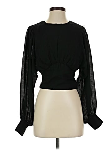 Lulus Long Sleeve Blouse (view 1)
