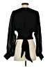 Lulus 100% Polyester Black Long Sleeve Blouse Size XS - photo 2