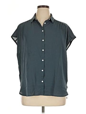 Ann Taylor LOFT Outlet Short Sleeve Blouse (view 1)