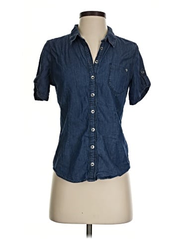 Guess Short Sleeve Button-Down Shirt (view 1)