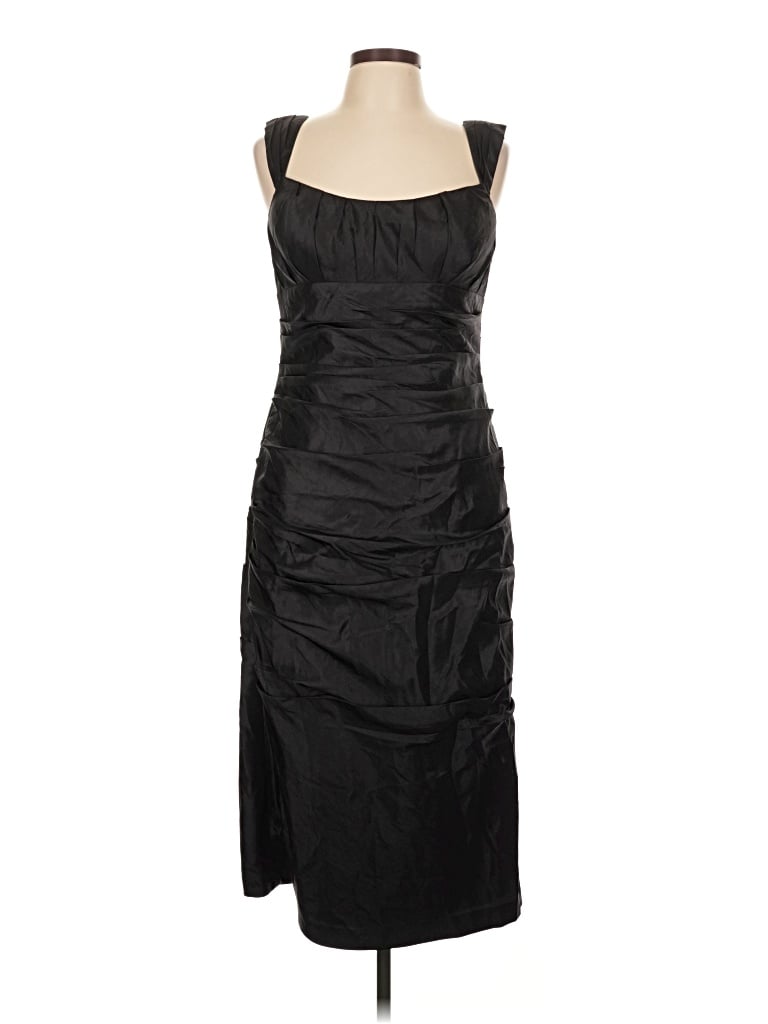 Pre-owned Bill Levkoff Cocktail Dress In Black