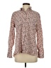 Billy T 100% Lyocell Animal Print Pink Long Sleeve Blouse Size S - photo 1