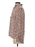 Billy T 100% Lyocell Animal Print Pink Long Sleeve Blouse Size S - photo 5