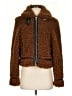 STAND STUDIO Brown Faux Fur Jacket Size XS (estimated) - photo 1