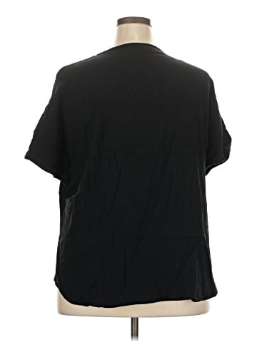 Universal Standard Short Sleeve Blouse (view 2)