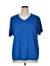 Susan Graver Blue Active T-Shirt Size 1X - photo 1