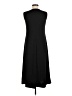 Sharon Young Solid Black Casual Dress Size 6 - photo 2