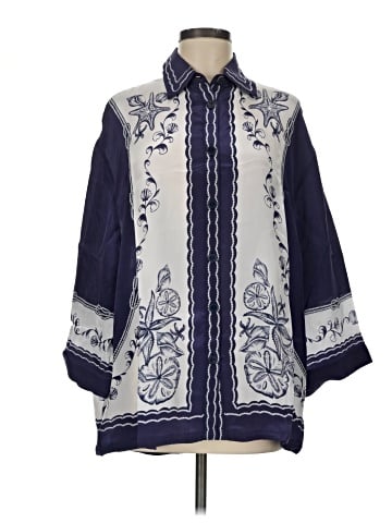 FARM Rio Long Sleeve Button-Down Shirt (view 1)