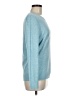 Banana Republic Solid Blue Pullover Sweater Size M - photo 4
