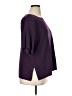misook 100% Acrylic Purple Short Sleeve Top Size 1X - photo 4