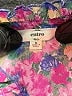 Entro 100% Polyester Floral Purple Cocktail Dress Size M - photo 7