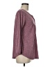 a.Jesdani Burgundy Long Sleeve Blouse Size M - photo 4