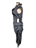 Xscape Solid Gray Cocktail Dress Size 12 - photo 5