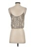 Zara Silver Sleeveless Top Size S - photo 2