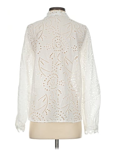 Ultra Pink Long Sleeve Blouse (view 2)