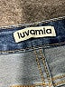 Luvamia Solid Blue Jeans Size XL - photo 7